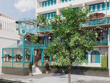 Thi công nội thất Cafe Tam Đảo